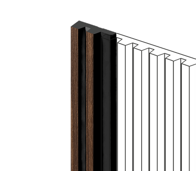 Финишный молдинг HIWOOD LF129A BR396NK