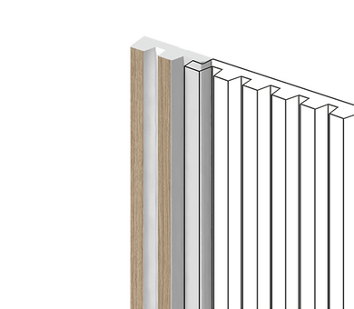 Финишный молдинг HIWOOD LF129A BR417N