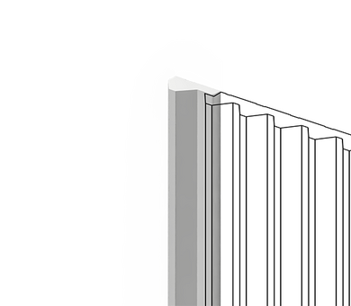 Финишный молдинг HIWOOD LF136A NP