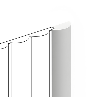 Финишный молдинг HIWOOD LF137B NP