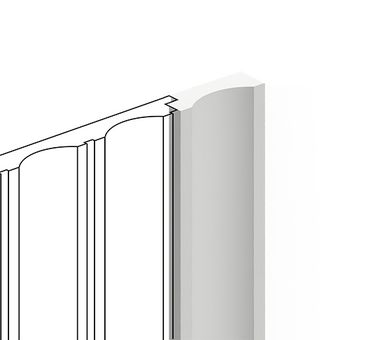 Финишный молдинг HIWOOD LF138B NP