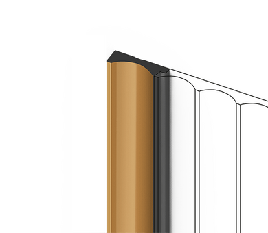 Финишный молдинг HIWOOD LF139A G365