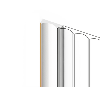 Финишный молдинг HIWOOD LF139A W41G