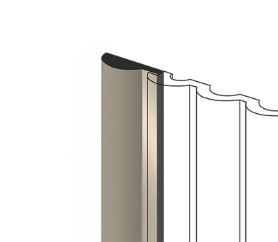 Финишный молдинг HIWOOD LF140A BR432