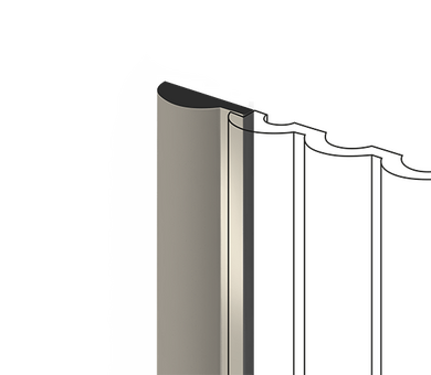 Финишный молдинг HIWOOD LF140A BR487 