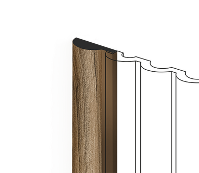 Финишный молдинг HIWOOD LF140A BR495