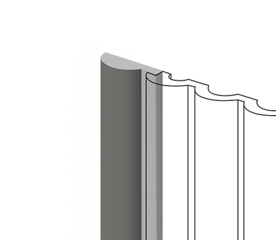 Финишный молдинг HIWOOD LF140A GR17