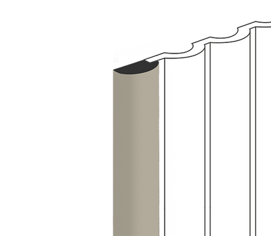 Финишный молдинг HIWOOD LF140B BR432