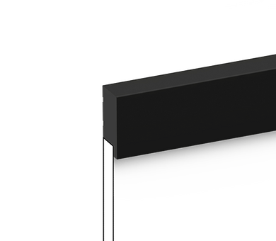 Финишный молдинг HIWOOD LF1 BK