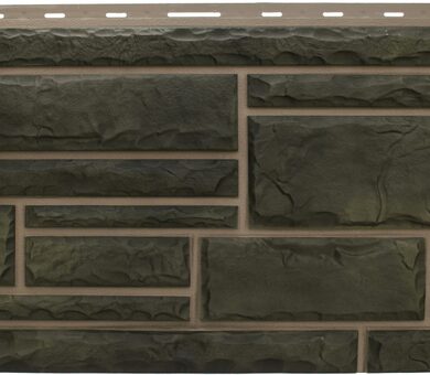 Малахит фасадная панель Альта-Профиль Камень Природный