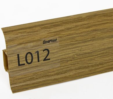 Напольный плинтус LinePlast L012 Дуб рустик