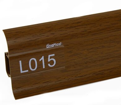 Напольный плинтус LinePlast L015 Мербау натуральный