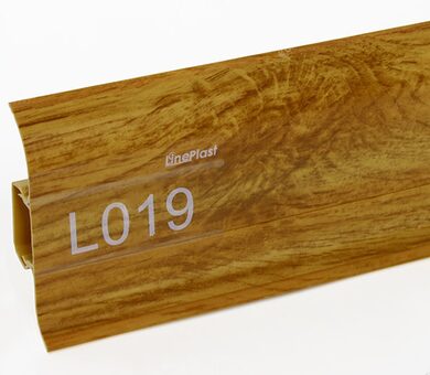 Напольный плинтус LinePlast L019 Дуб дартфорд