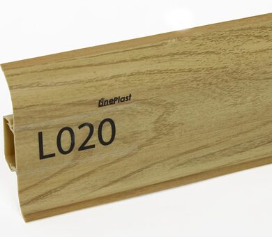 Напольный плинтус LinePlast L020 Вяз дерево