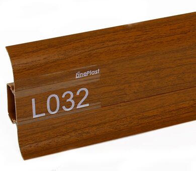 Напольный плинтус LinePlast L032 Палисандр