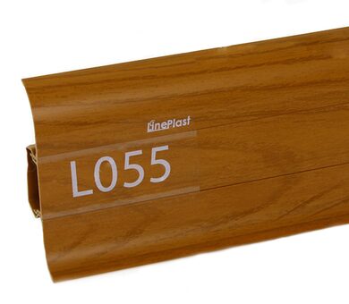 Напольный плинтус LinePlast L055 Тасманское дерево