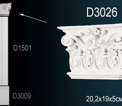Обрамлениe дверных проeмов Перфект D3026