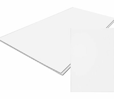 Панель ПВХ Век Белый матовый 3000х370