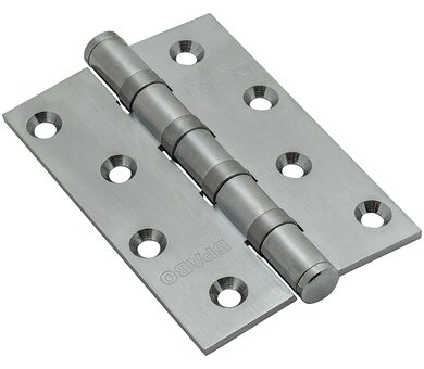 Петля врезная стальная Bravo HB-8-4BB BС БрашХром