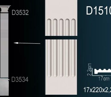 Ствол пилястры Перфект D1510