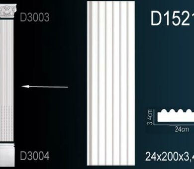 Ствол пилястры Перфект D1521
