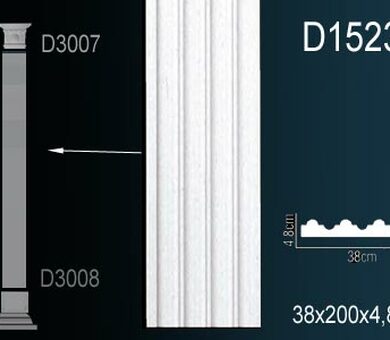 Ствол пилястры Перфект D1523