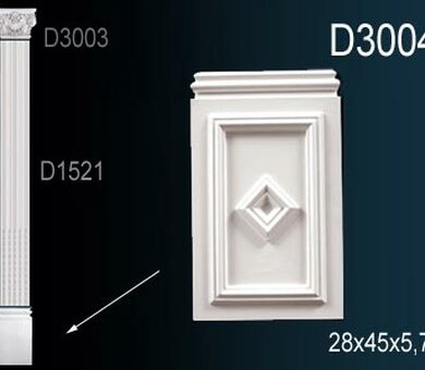 База пилястры Перфект D3004