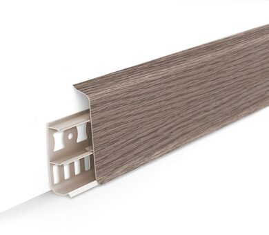 Плинтус Deconika 85 мм 215 Дуб Снежный