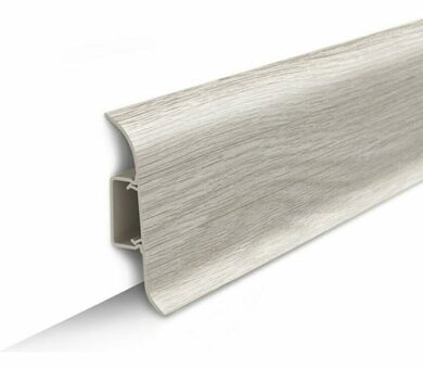 Плинтус Идеал Классик 70 Ясень 251