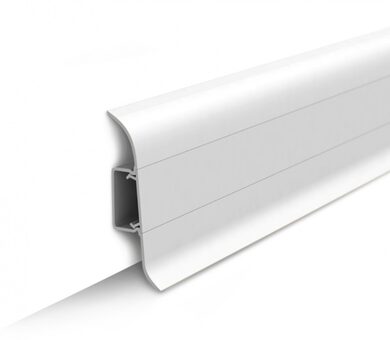 Плинтус Идеал Классик 75 Белый 001