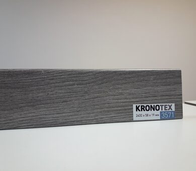 Плинтус Kronotex KTEX1 D3571 Дуб таймлесс серый