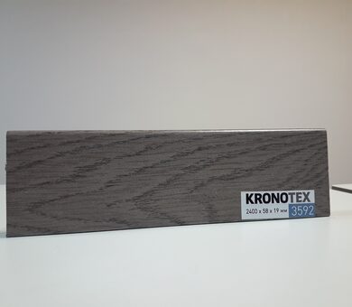Плинтус Kronotex KTEX1 D3592 Дуб Атлас антрацит