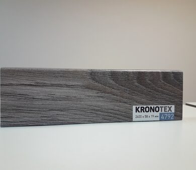 Плинтус Kronotex KTEX1 D4792 Дуб серый Макро