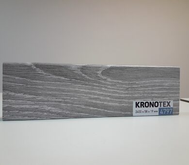 Плинтус Kronotex KTEX1 D4797 Дуб горный серебристый