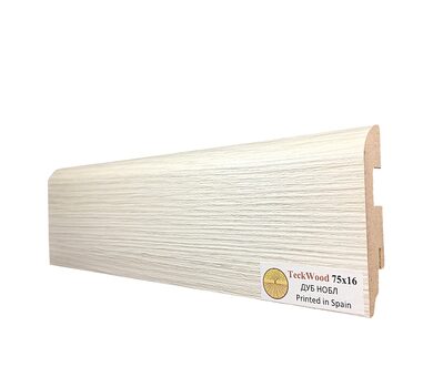 Плинтус МДФ Teckwood Цветной 75x16x2150 мм Дуб Нобл