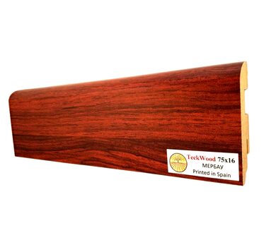Плинтус МДФ Teckwood Цветной 75x16x2150 мм Мербау