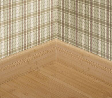 Плинтус Parketoff Бамбук Горизонтальный Натуральный