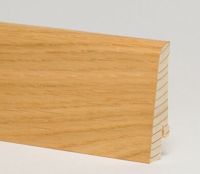 Плинтус Pedross 58x20х2500 мм Дуб без покрытия