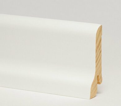 Плинтус Pedross 60x22x2500 Белый гладкий