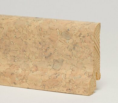 Плинтус Pedross 60x22x2500 Пробка кремовая