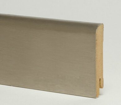 Плинтус Pedross 70x15x2500 мм Алюминий темный