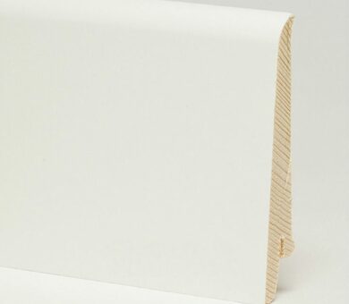 Плинтус Pedross 80x16x2500 мм Белый