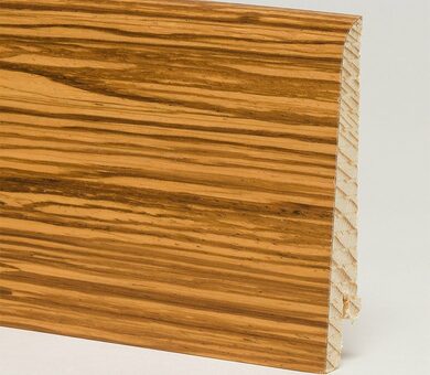 Плинтус Pedross 80x16x2500 мм Зебрано