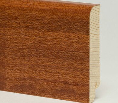 Плинтус Pedross 80x18x2500 мм R9 Махагон