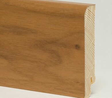 Плинтус Pedross 80x18x2500 мм R9 Орех