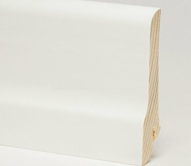 Плинтус Pedross 80x20x2500 мм Белый