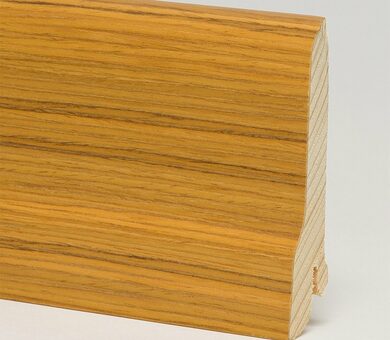 Плинтус Pedross 80x20x2500 мм Тик