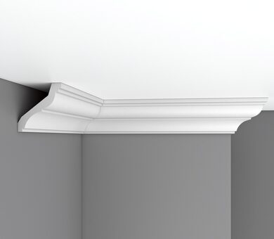 Плинтус потолочный гладкий 96120F Decomaster