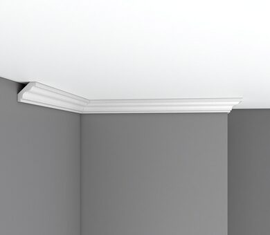Плинтус потолочный гладкий 96230 Decomaster