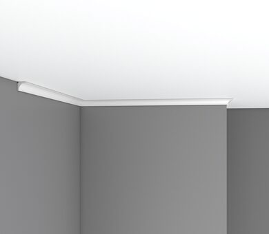 Плинтус потолочный гладкий 96240 Decomaster